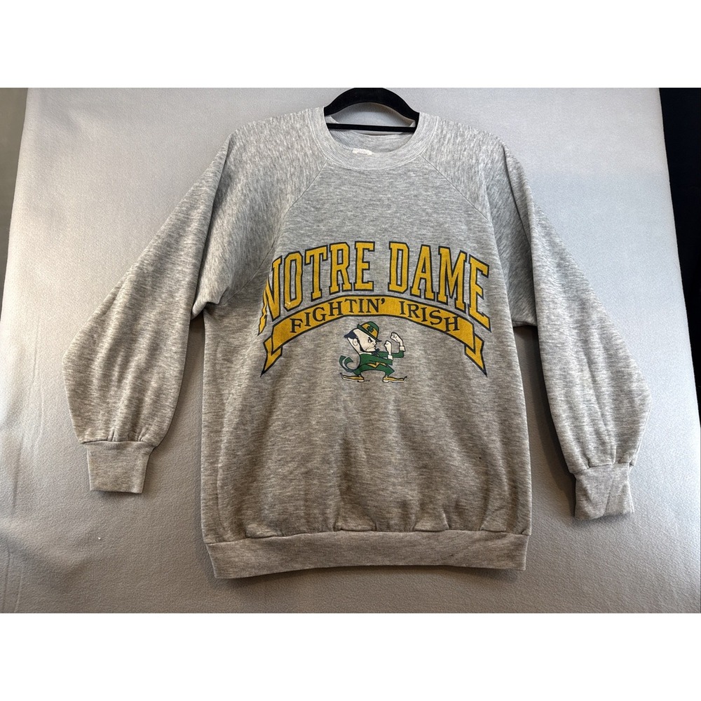 Logo 7 Note Dame Sweater Size XL, Vintage, 1990's, crewneck, pullover‎